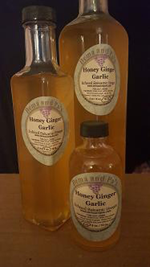 Honey Ginger Garlic Infused Balsamic